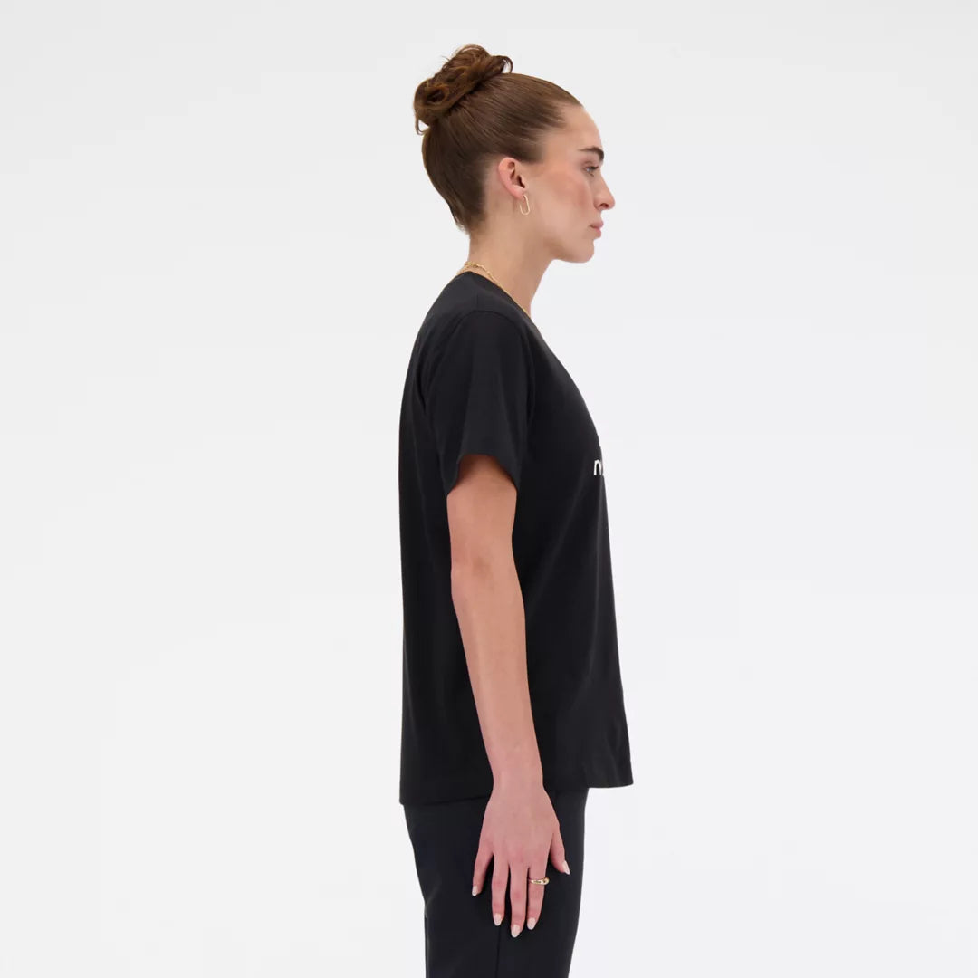 Women Sport Essentials Jersey Logo T-Shirt / New Balance