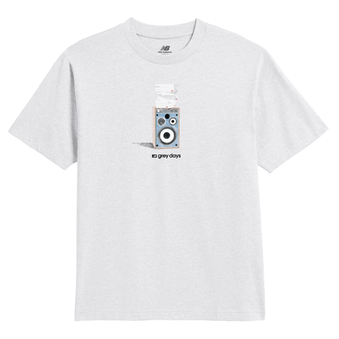 Men Grey Days Speaker T-Shirt / New Balance