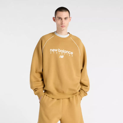 Men Trackside Fleece Crew / New Balance