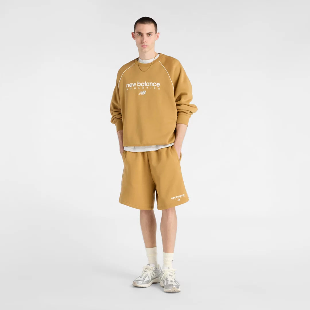 Men Trackside Fleece Crew / New Balance
