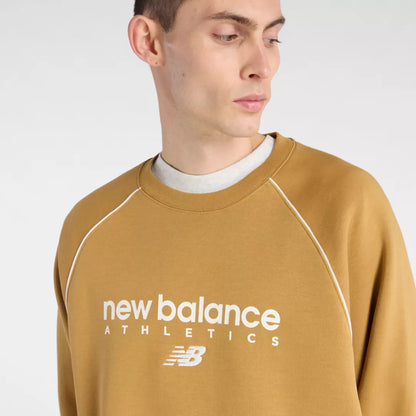 Men Trackside Fleece Crew / New Balance