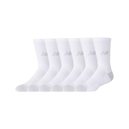 Men Active  Crew Socks 6 Pack / New Balance