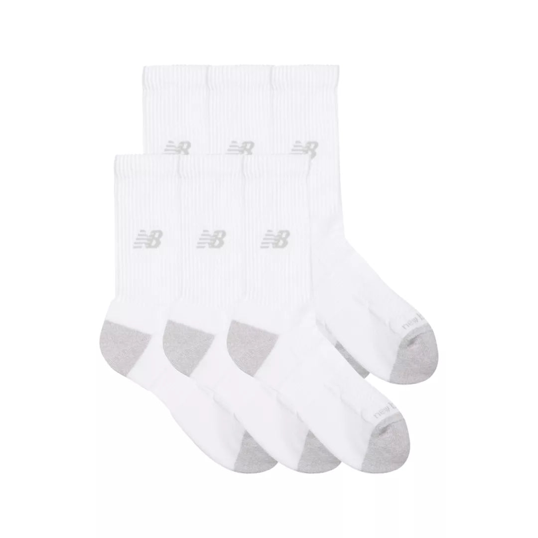 Men Active  Crew Socks 6 Pack / New Balance