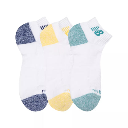 Men Active Low Cut Socks 3 Pack / New Balance