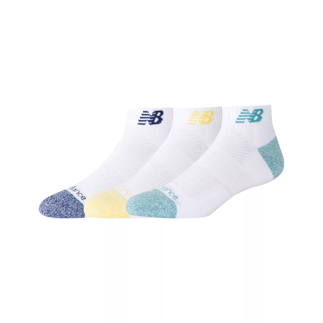 WHITE with FADED TEAL,S