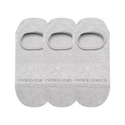 Men Active Invisible No Show Socks 3 Pack / New Balance