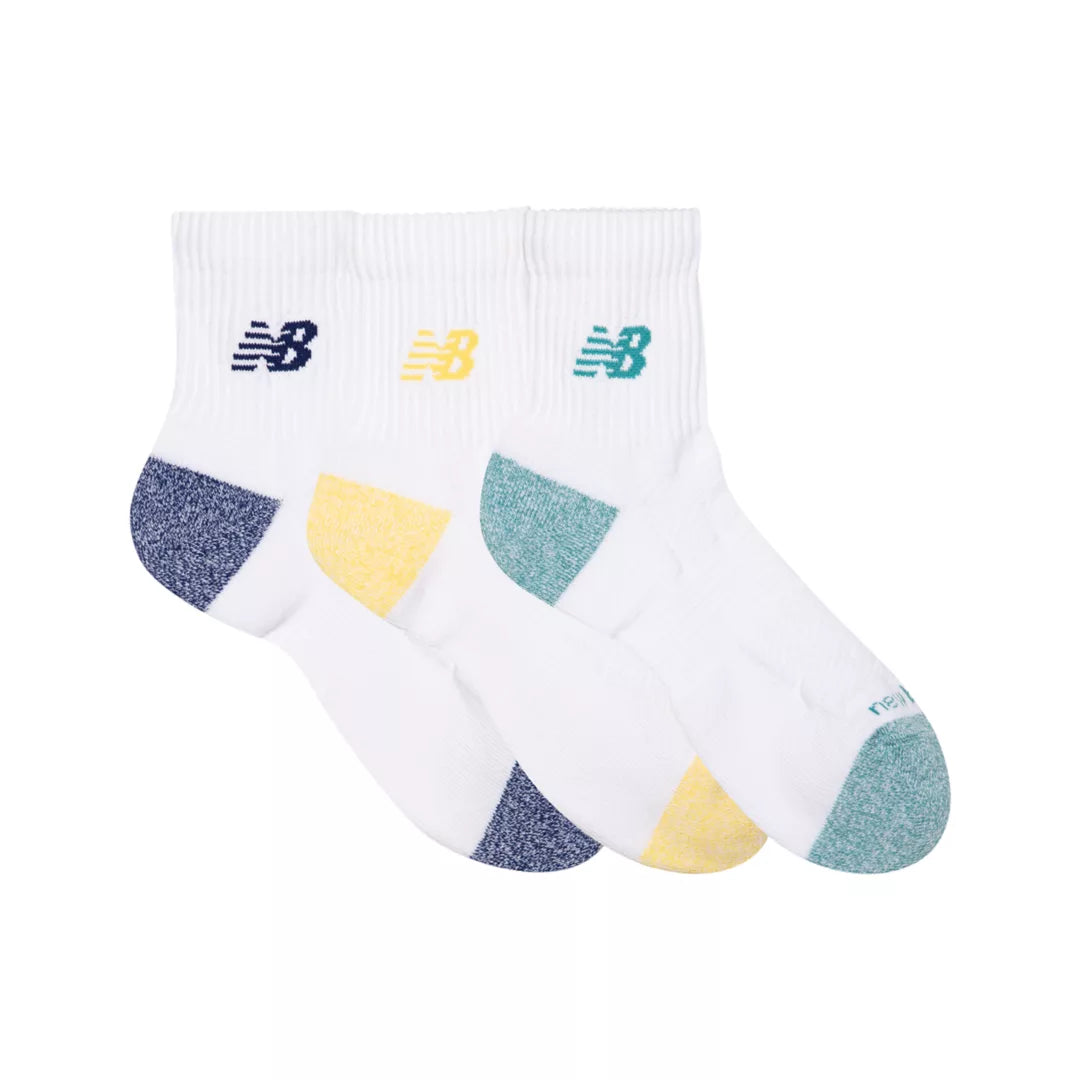 Men Active QTR Socks 3 Pack / New Balance