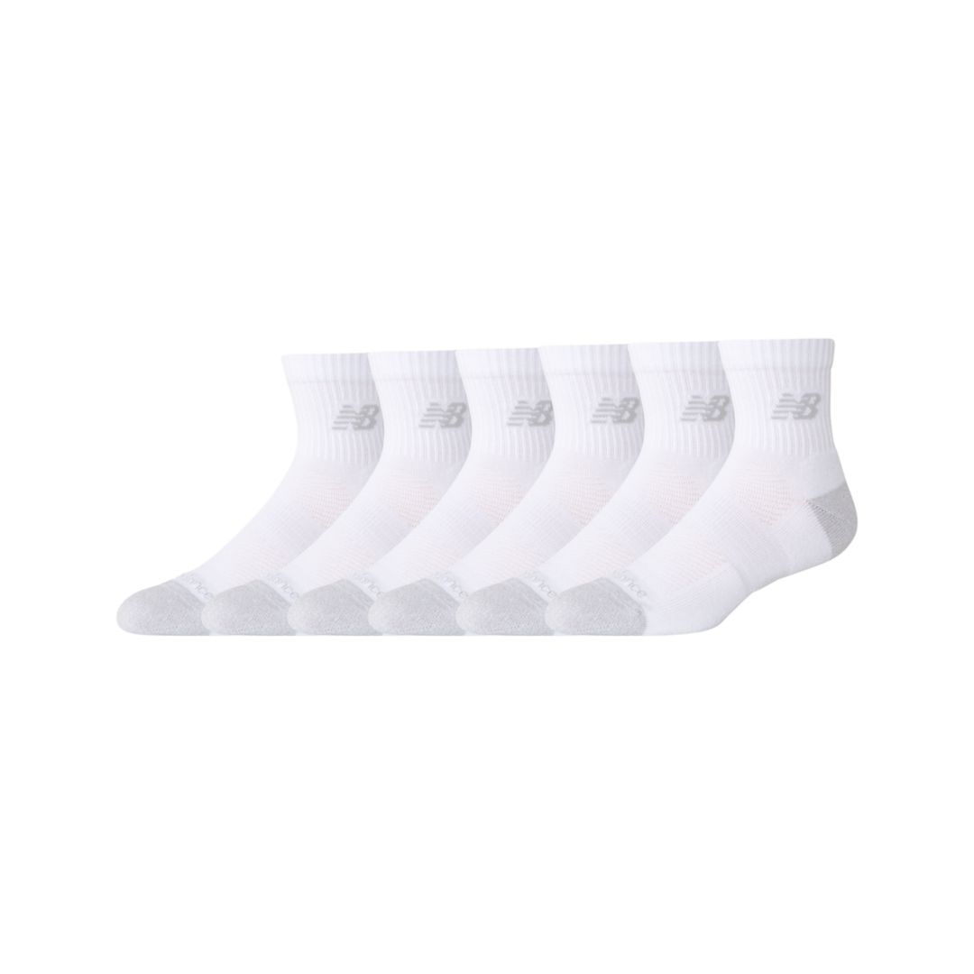 Men Active  QTR Socks 6 Pack / New Balance