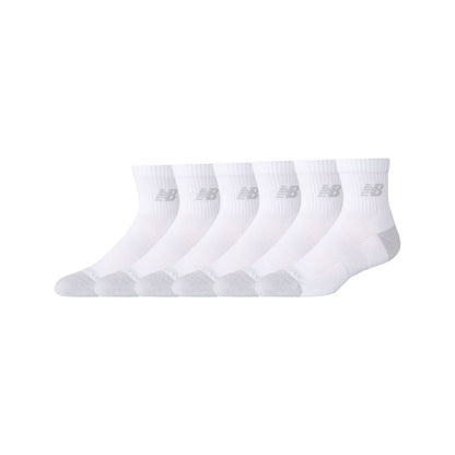 Men Active  QTR Socks 6 Pack / New Balance