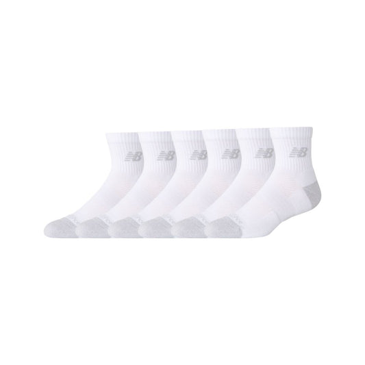 Men Active  QTR Socks 6 Pack / New Balance
