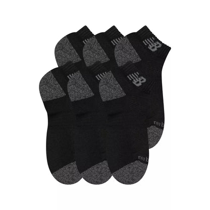Men Active Low Cut Socks 6 Pack / New Balance