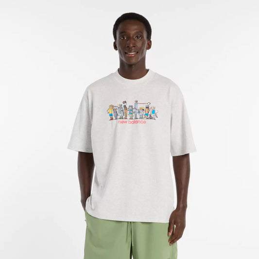 Men Ghica Line Up Oversized T-shirt / New Balance