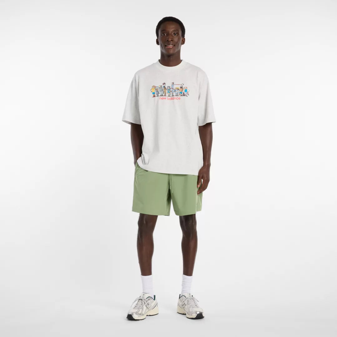 Men Ghica Line Up Oversized T-shirt / New Balance