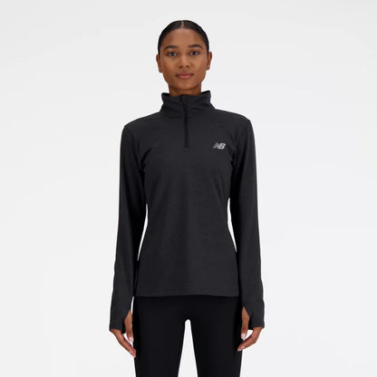 Women Sport Essentials Space Dye 1/4 Zip / New Balance