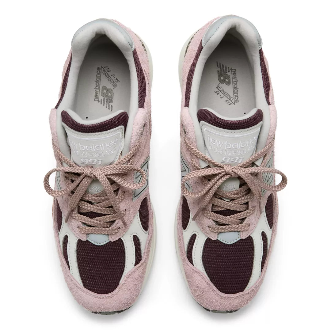 Men|Women Made in UK 991v2 Grape Sorbet / New Balance
