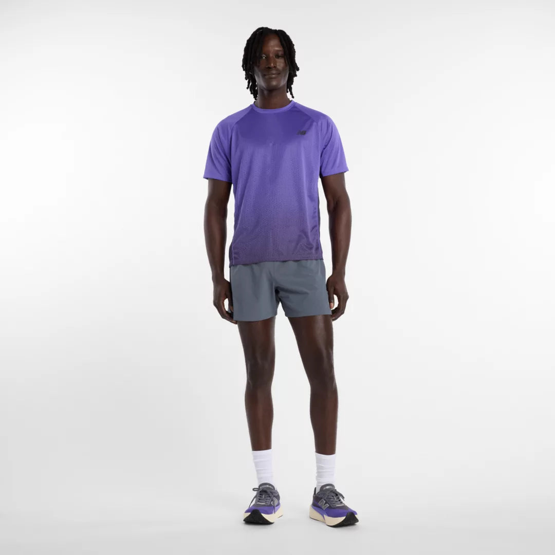 Men Viz-Tech Run T-Shirt / New Balance