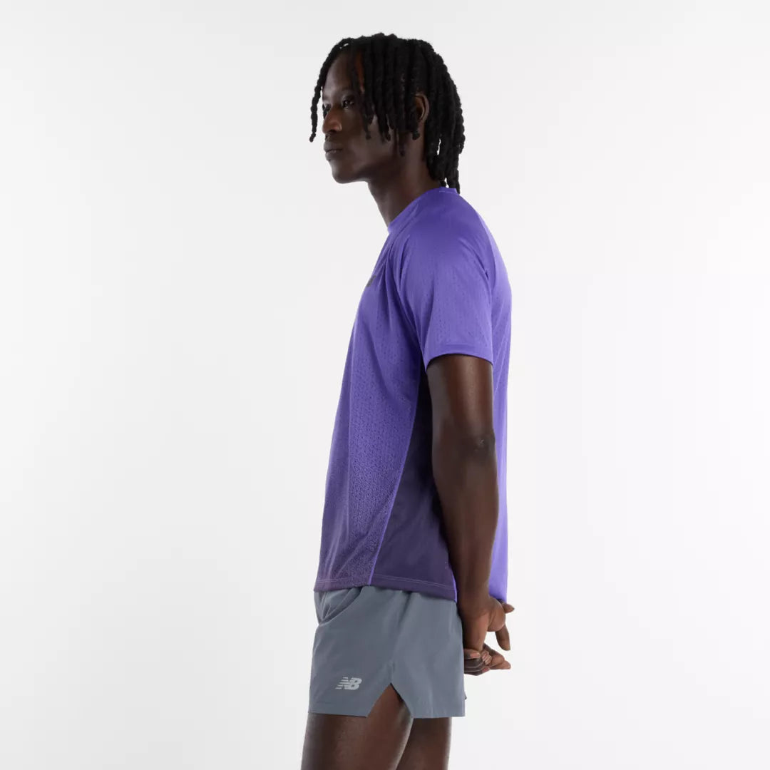 Men Viz-Tech Run T-Shirt / New Balance