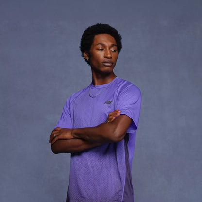 Men Viz-Tech Run T-Shirt / New Balance
