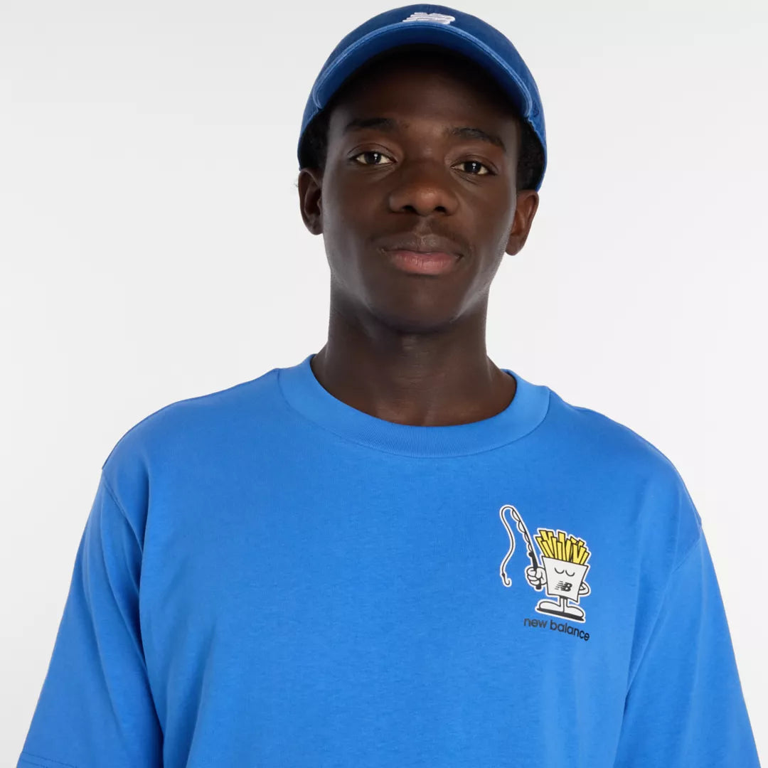 Men Fish and Chips T-Shirt / New Balance