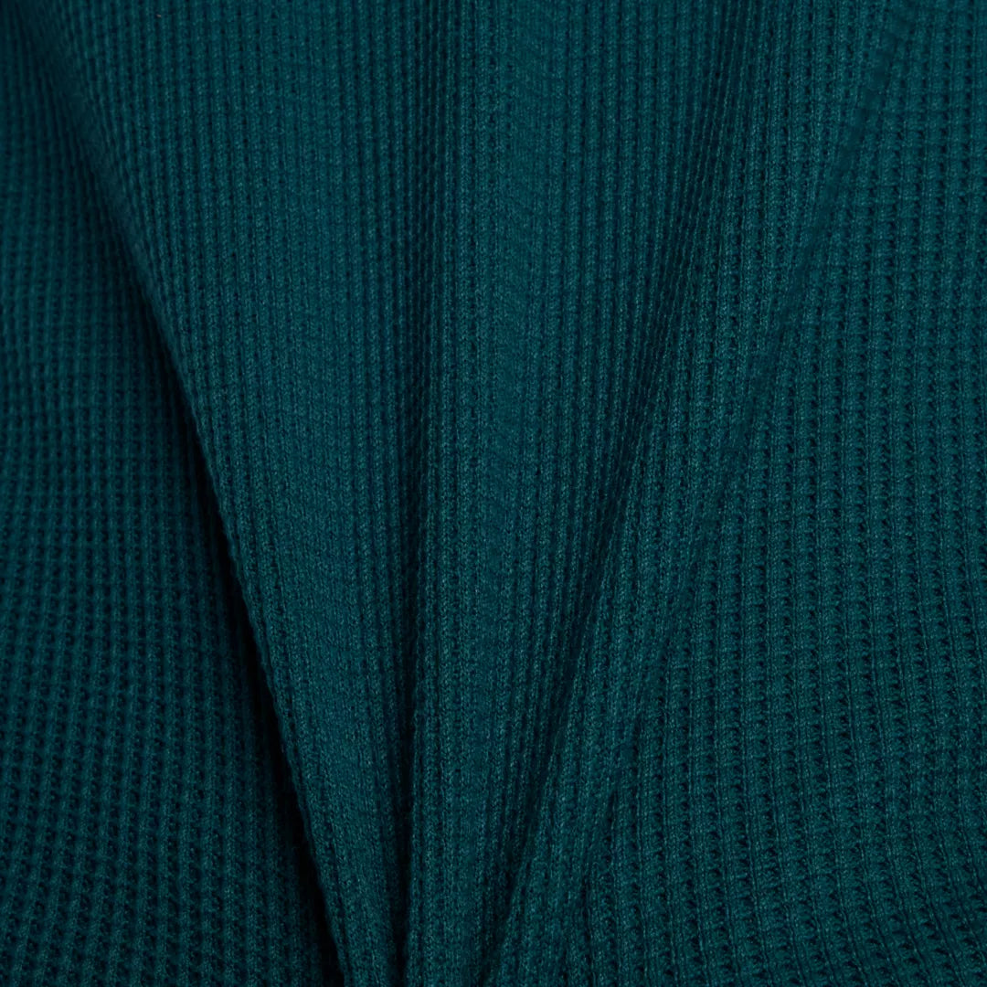 Men Numeric Waffle Knit Long Sleeve Henley / New Balance