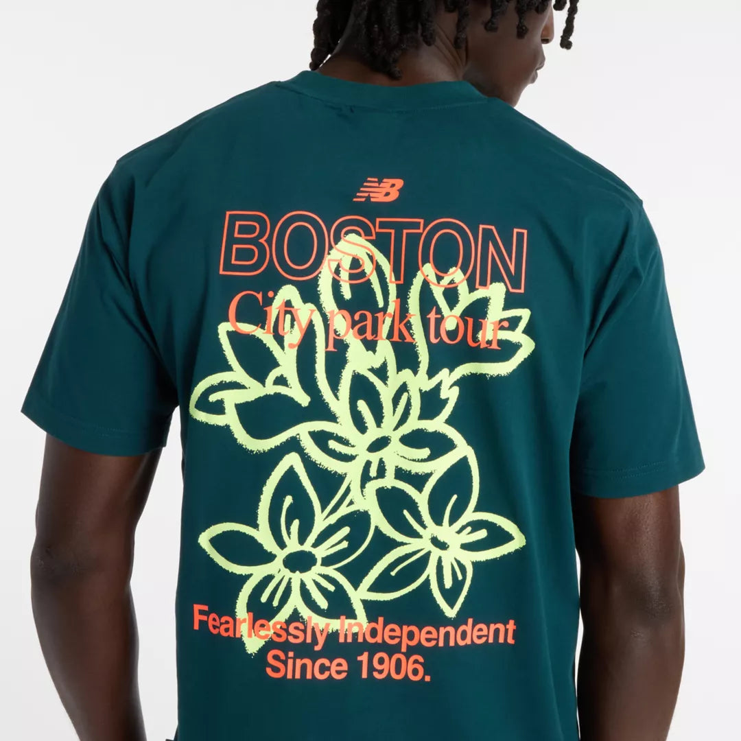 Men Boston City Run T-Shirt / New Balance