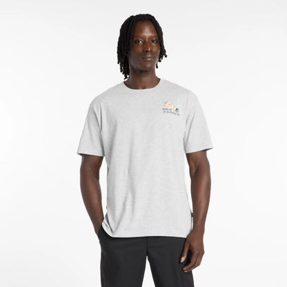Men RBC Brooklyn Half Men's Graphic T-Shirt - Flowers / New Balance
