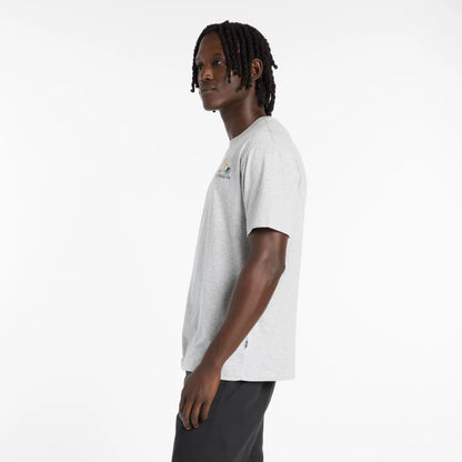 Men RBC Brooklyn Half Men's Graphic T-Shirt - Flowers / New Balance