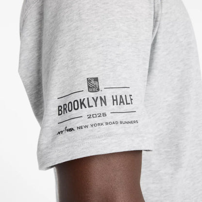 Men RBC Brooklyn Half Men's Graphic T-Shirt - Flowers / New Balance