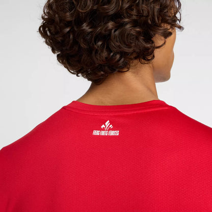 Men Lille LOSC Home Short Sleeve Jersey / New Balance