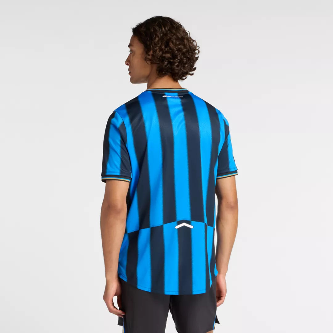 Men Atalanta BC Home Short Sleeve Jersey / New Balance