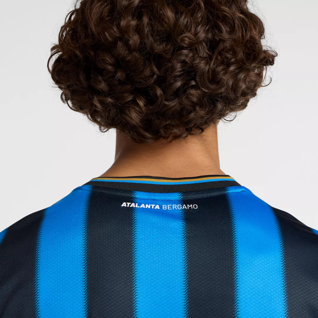 Men Atalanta BC Home Short Sleeve Jersey / New Balance