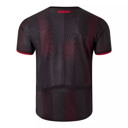 Men Bayer 04 Home Elite Player Jersey / New Balance