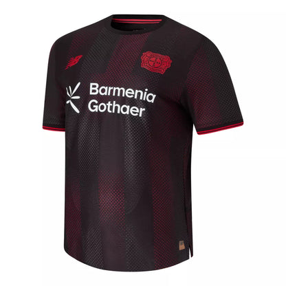 Men Bayer 04 Home Elite Player Jersey / New Balance