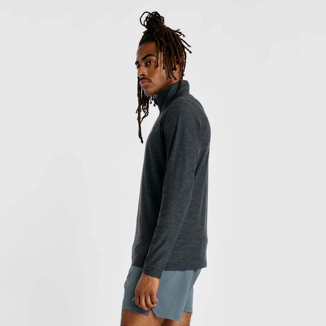 Men Space Dye 1/4 Zip / New Balance