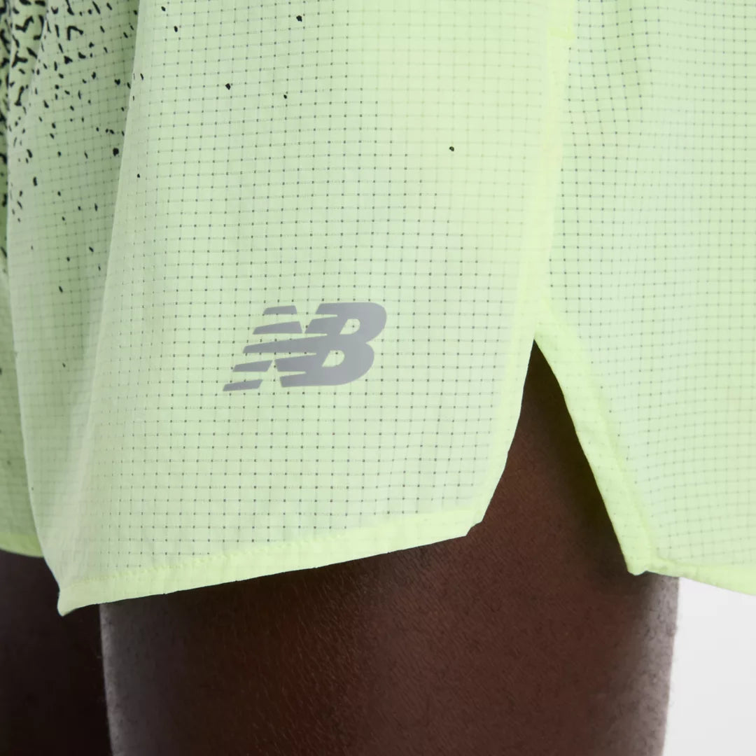 Men RC Ultra Light Printed Short 3" / New Balance