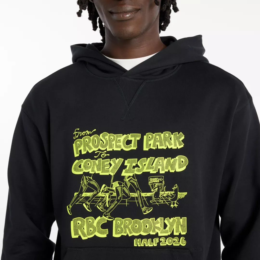 Men RBC Brooklyn Half Graphic Men's Athletics Hoodie / New Balance