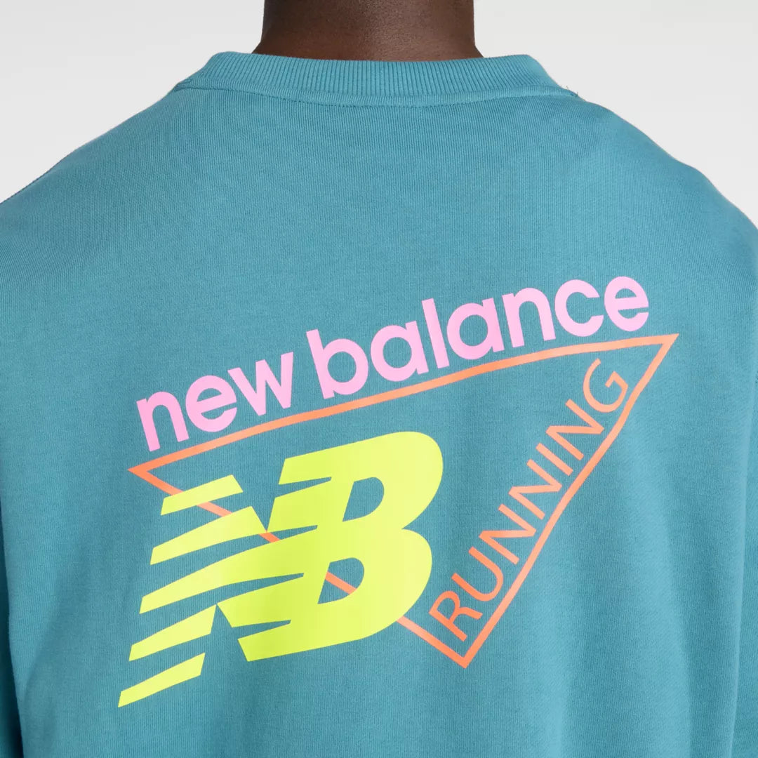 Men Classic Tri-Logo French Terry Crew / New Balance