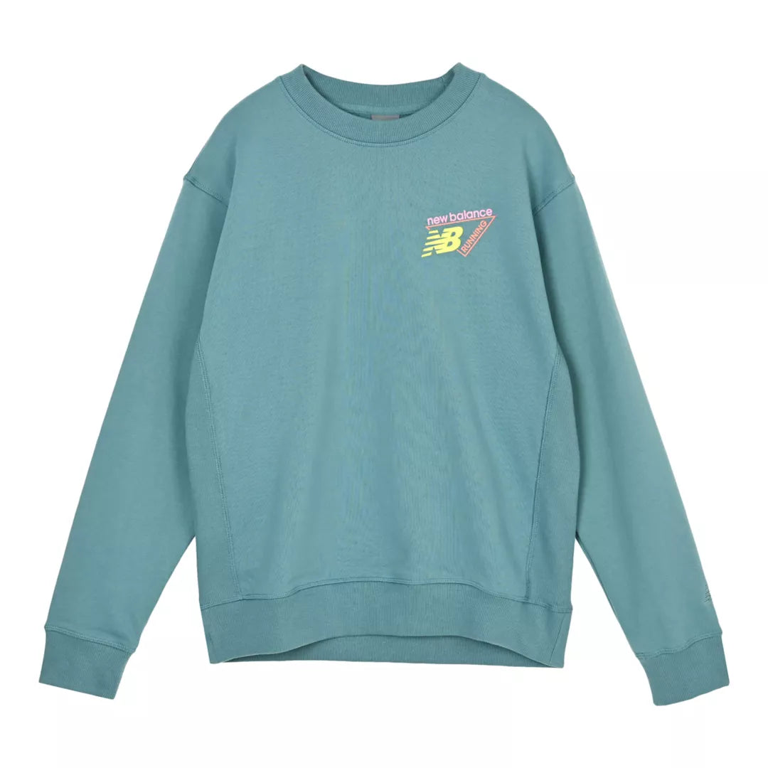 Men Classic Tri-Logo French Terry Crew / New Balance