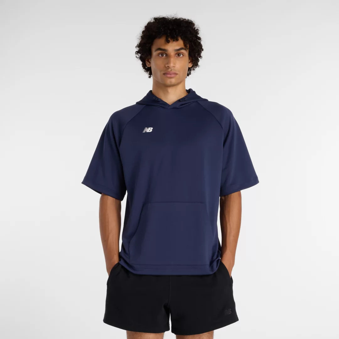 Men Short Sleeve Hoodie / New Balance