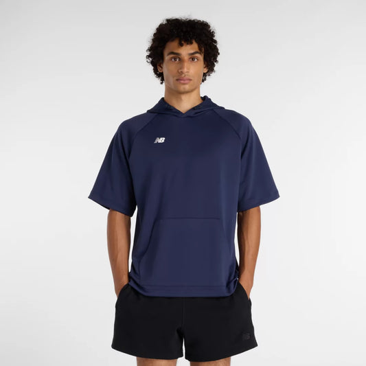 Men Short Sleeve Hoodie / New Balance