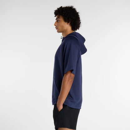 Men Short Sleeve Hoodie / New Balance