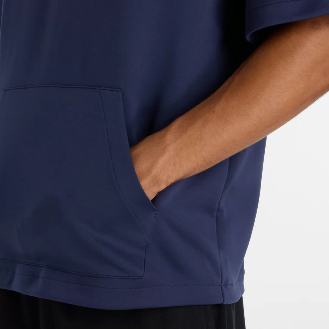 Men Short Sleeve Hoodie / New Balance