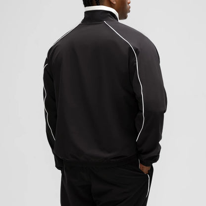 Men Basketball Oversized Print Woven Jacket / New Balance