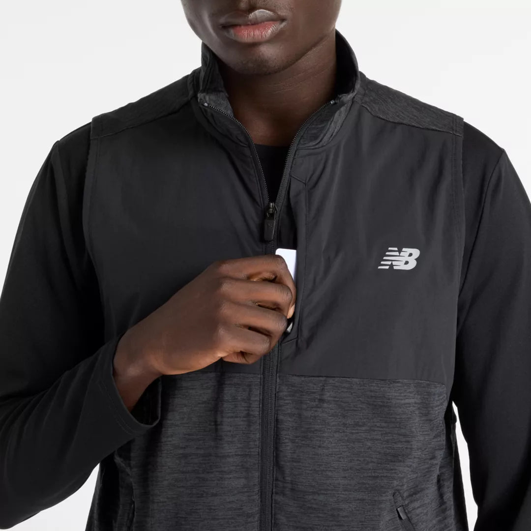 Men RC Essential Heat Grid Vest / New Balance