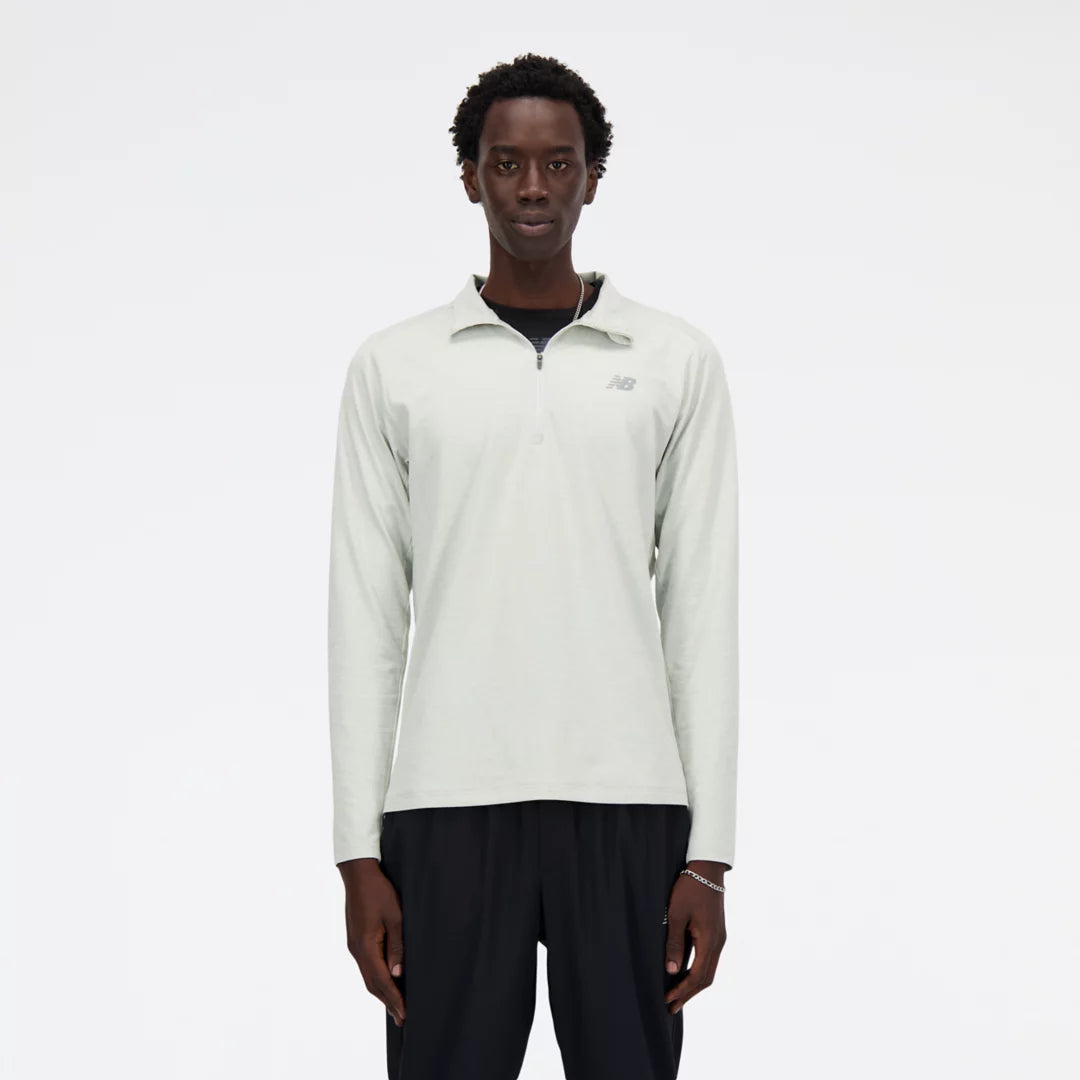 Men Space Dye 1/4 Zip / New Balance
