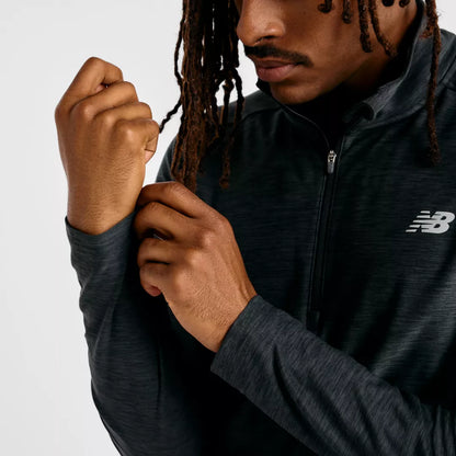 Men Space Dye 1/4 Zip / New Balance