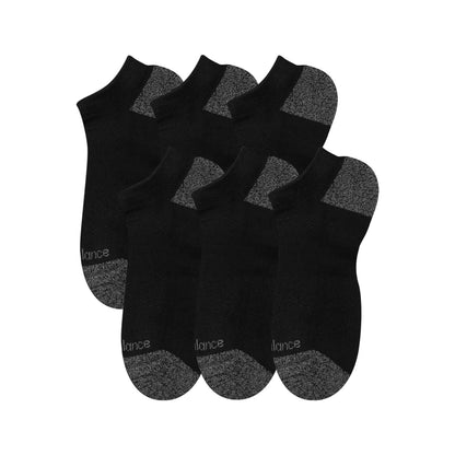 Men|Women Active No Show Socks 6 Pack / New Balance