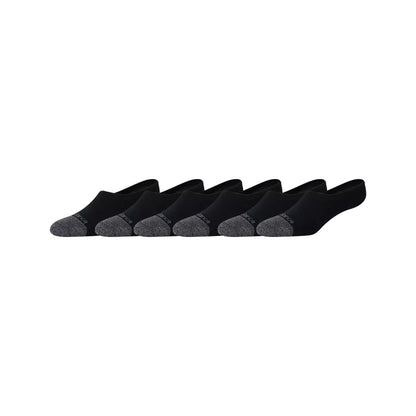 Men|Women Active Invisible No Show Socks 6 Pack / New Balance