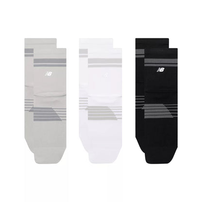 Men|Women Pro Running QTR Socks 3 Pack / New Balance