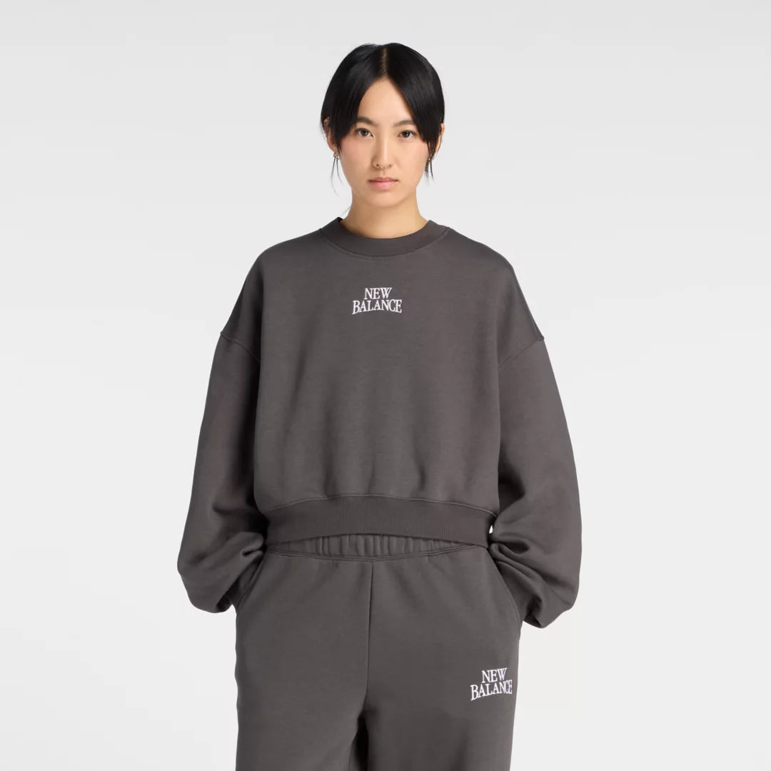 Women Trackside Fleece Crew / New Balance